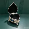 Heart box flower jewelry box details Picture